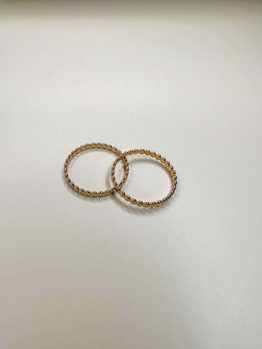 Velani Dainty Flat Ball Ring