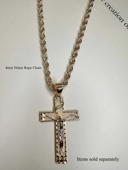 Velani Duo Crucifix Pendant