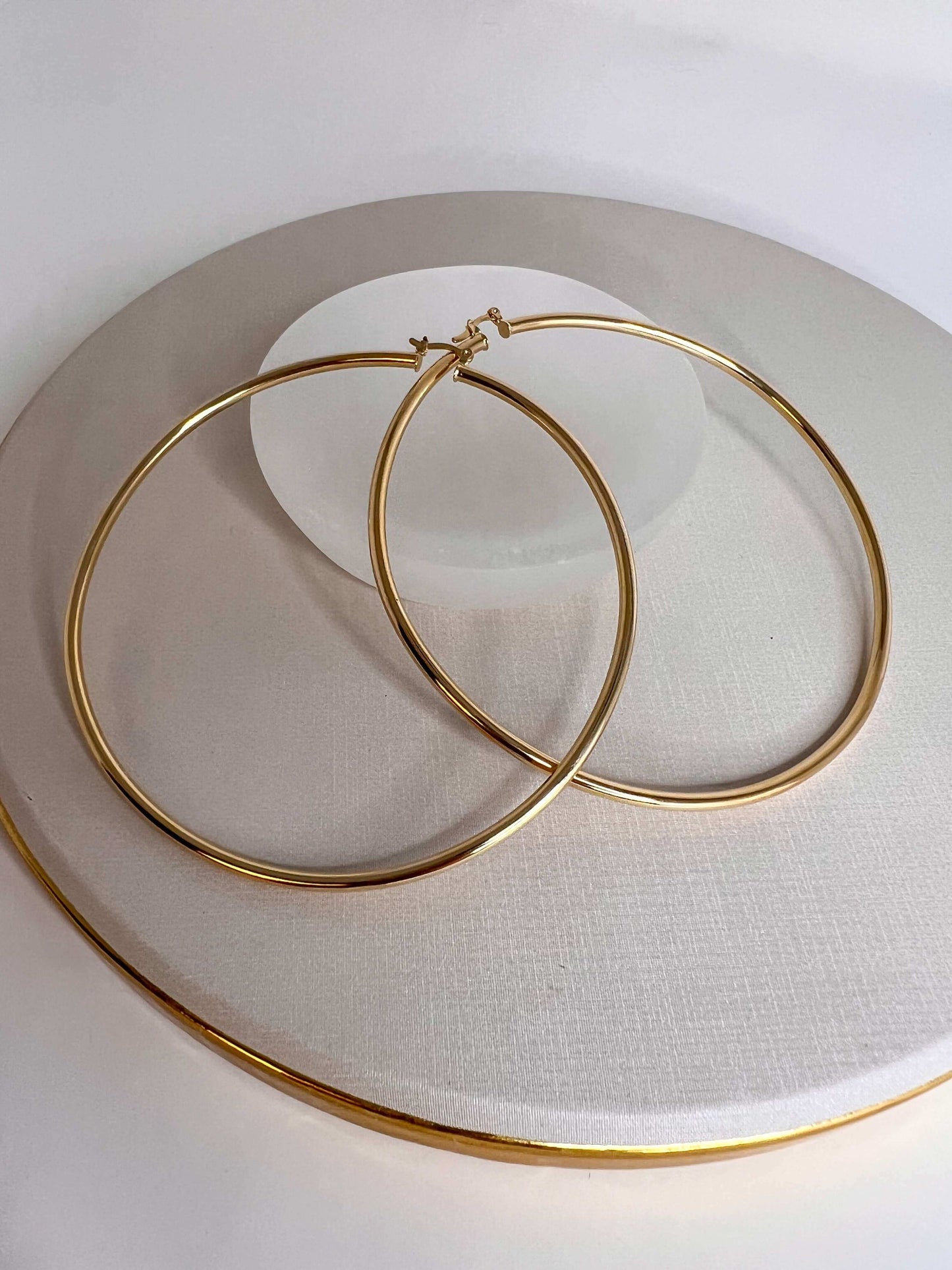 Velani Grande Hoop Earrings