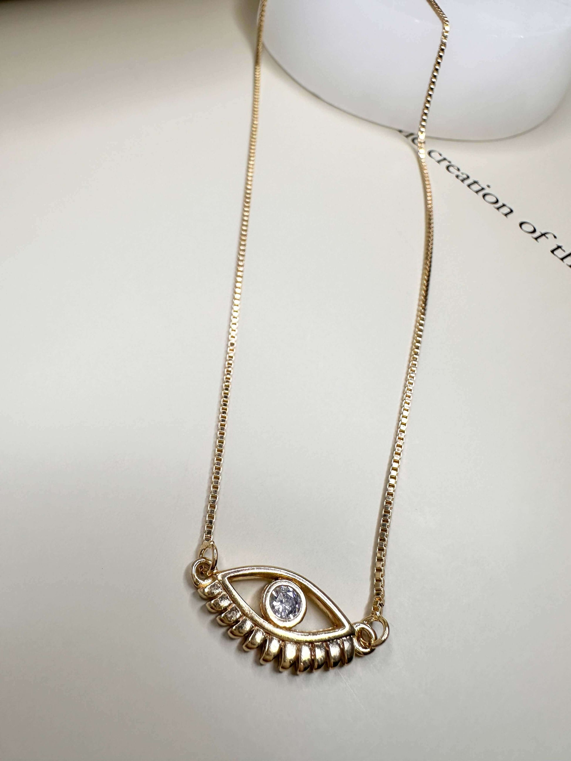 Velani Greek Eye Necklace