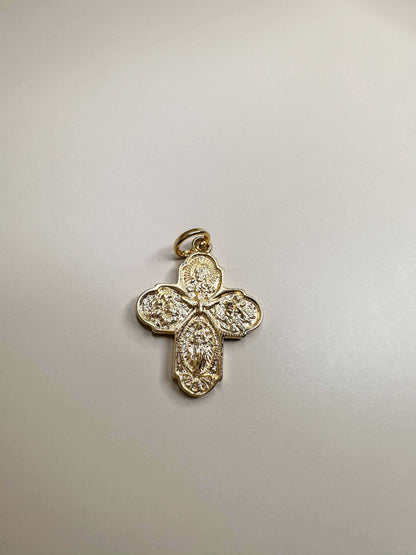 Velani I am Catholic Cross Pendant