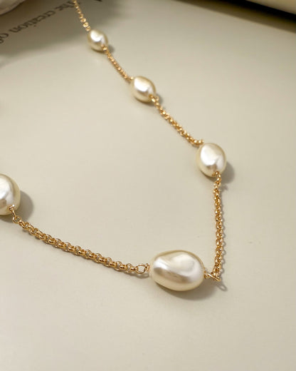 Velani Jewelry 6 Baroque Pearl Necklace