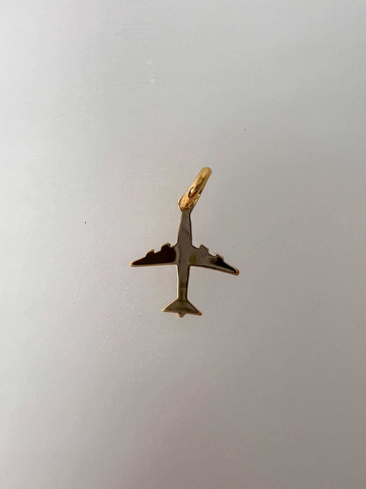 Velani Jewelry Airplane Pendant