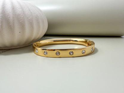 Velani Jewelry Arc Bangle Bracelet