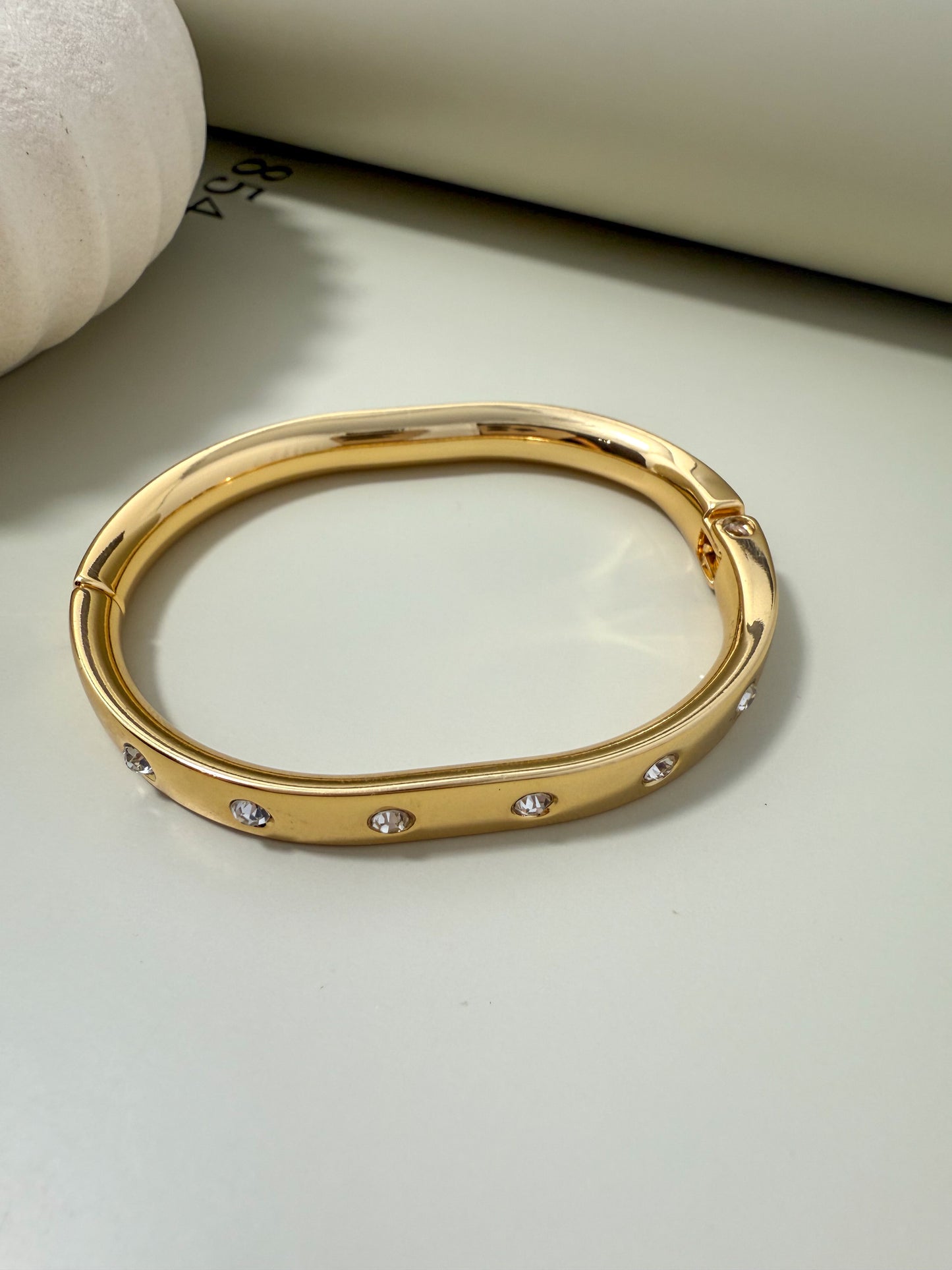 Velani Jewelry Arc Bangle Bracelet
