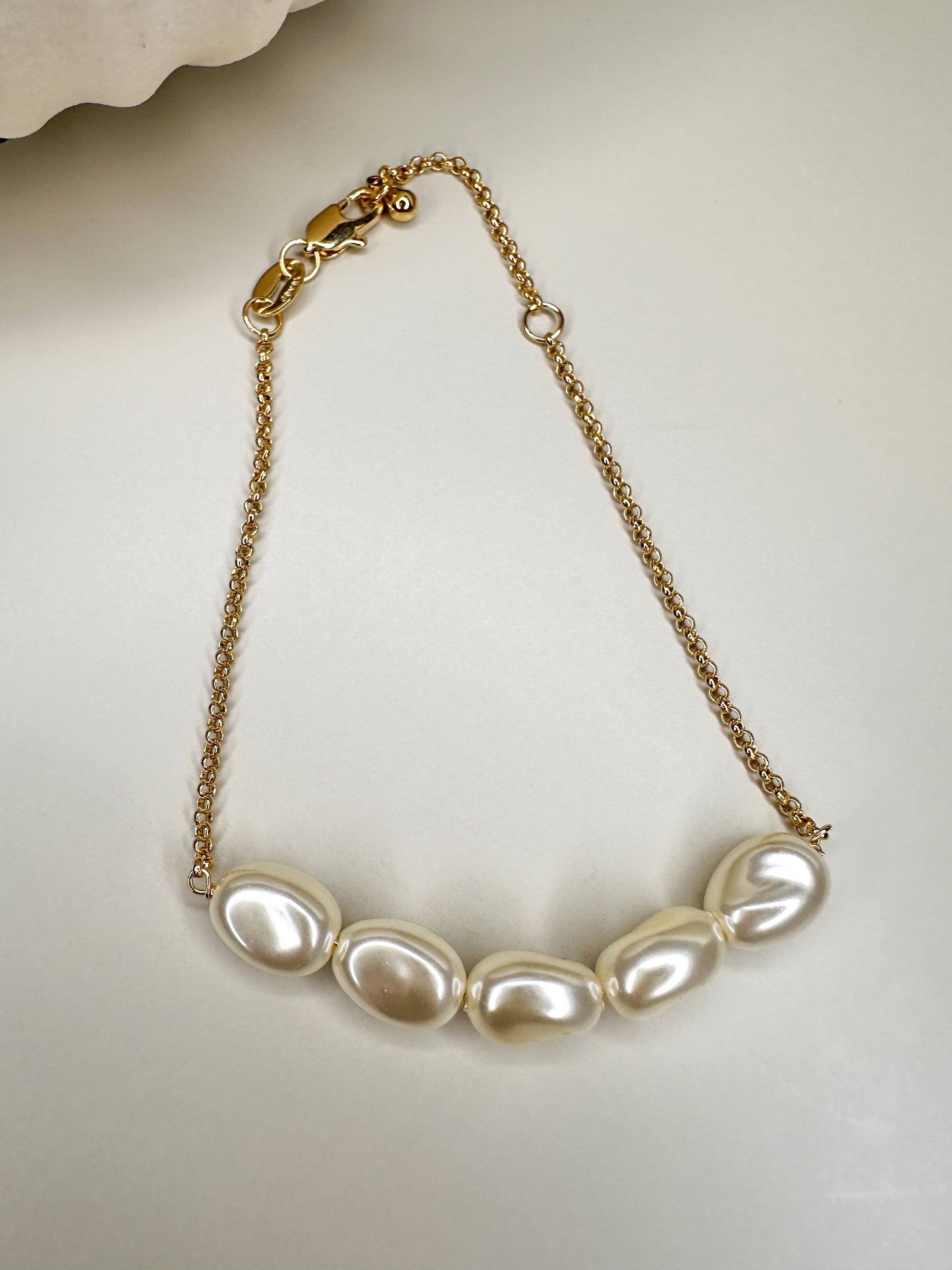 Velani Jewelry Baroque Pearl Bracelet