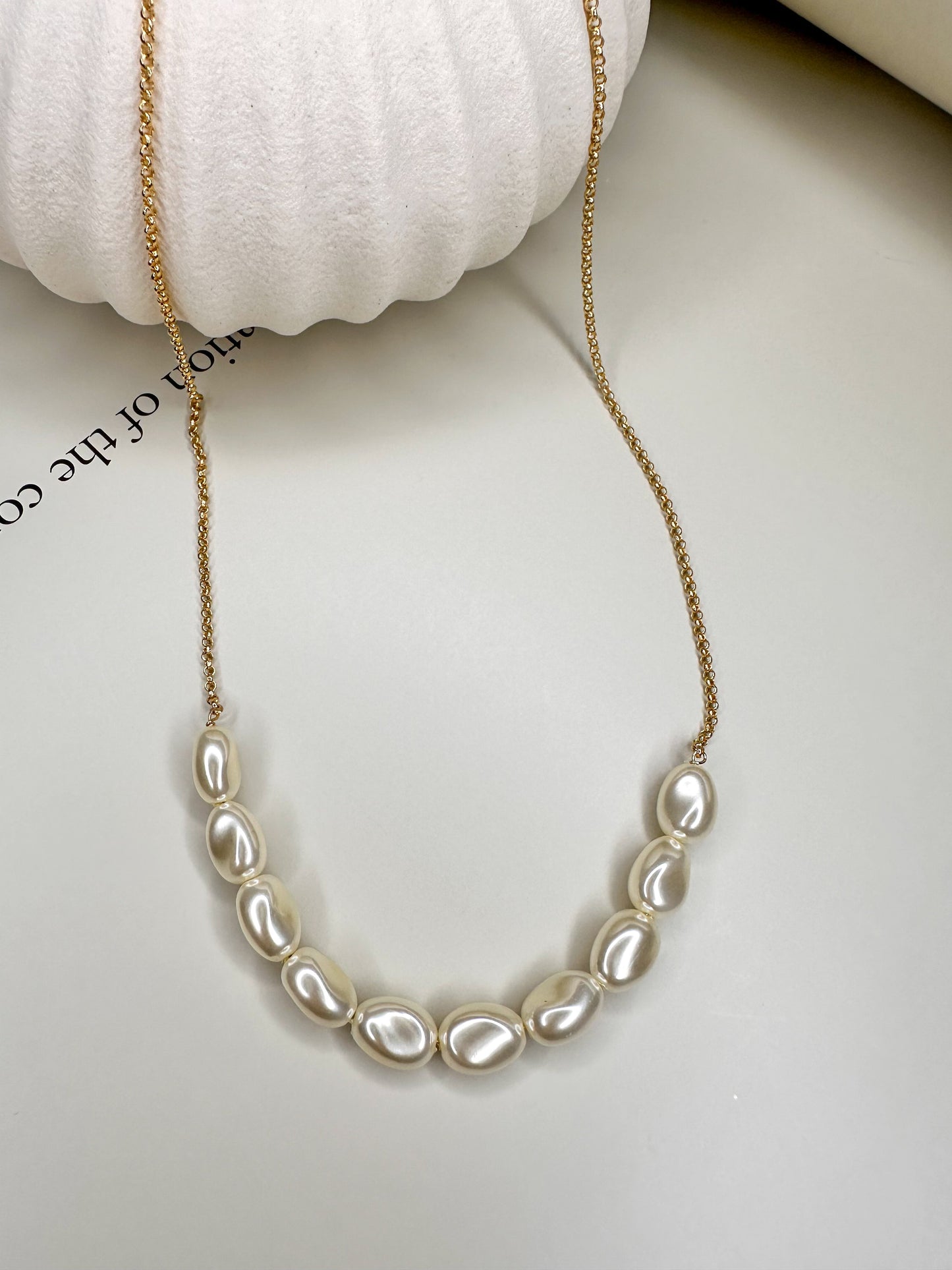 Velani Jewelry Baroque Pearl Necklace