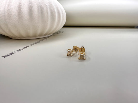 Velani Jewelry Chic 4 Prongs Stud Earrings