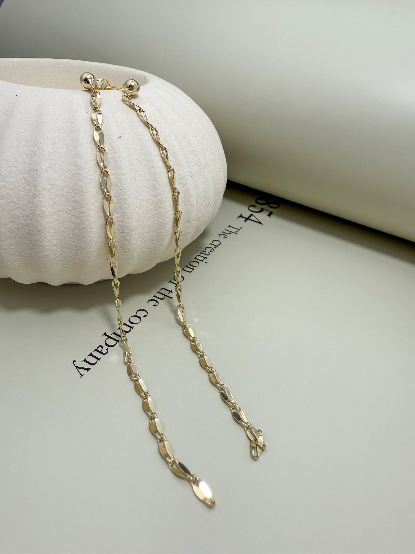 Velani Jewelry Corrente Luxe Earrings