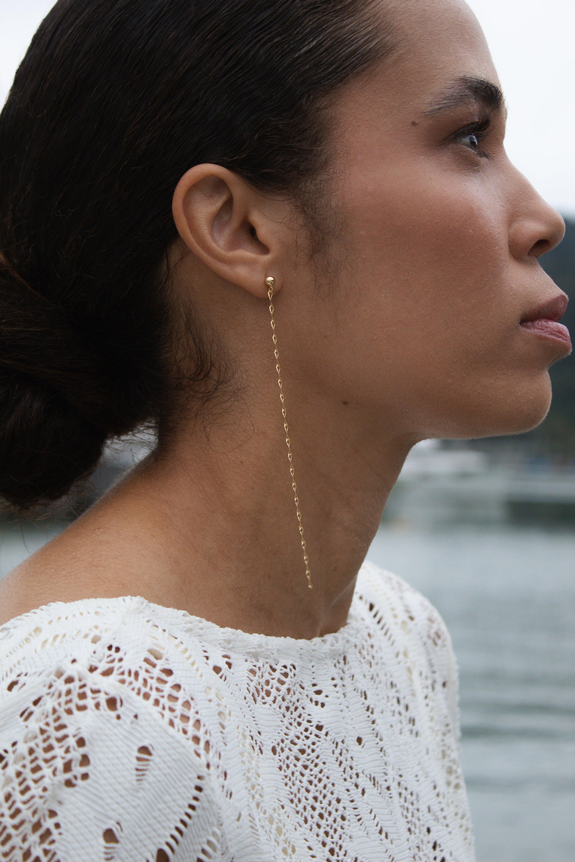 Velani Jewelry Corrente Luxe Earrings