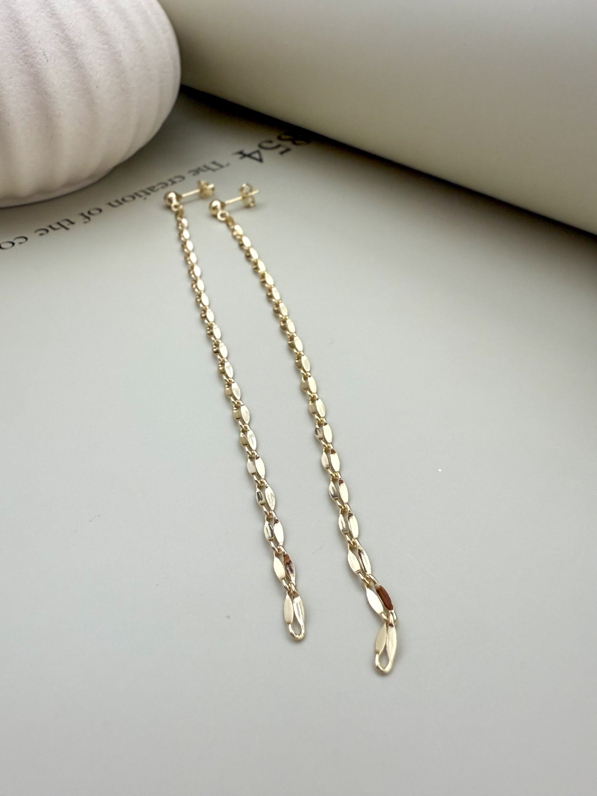 Velani Jewelry Corrente Luxe Earrings