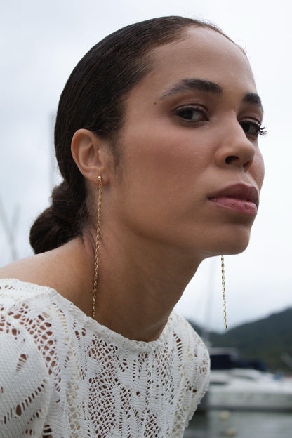 Velani Jewelry Corrente Luxe Earrings