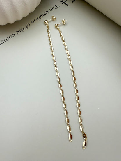 Velani Jewelry Corrente Luxe Earrings