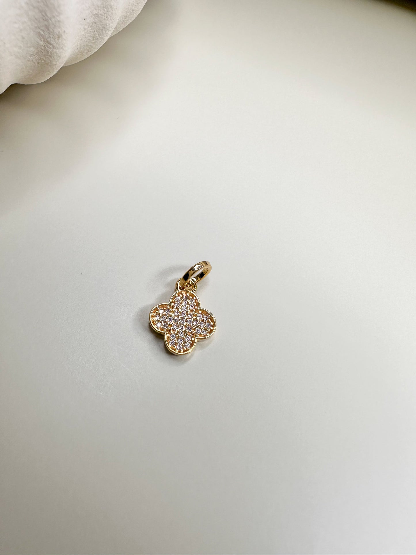 Velani Jewelry Dainty Clover Pendant