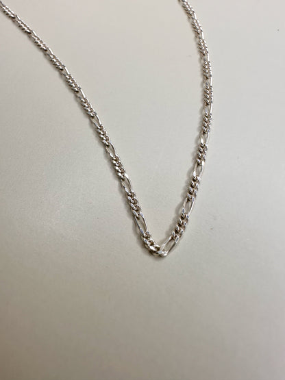 Velani Jewelry Dainty Figaro Necklace - Sterling Silver