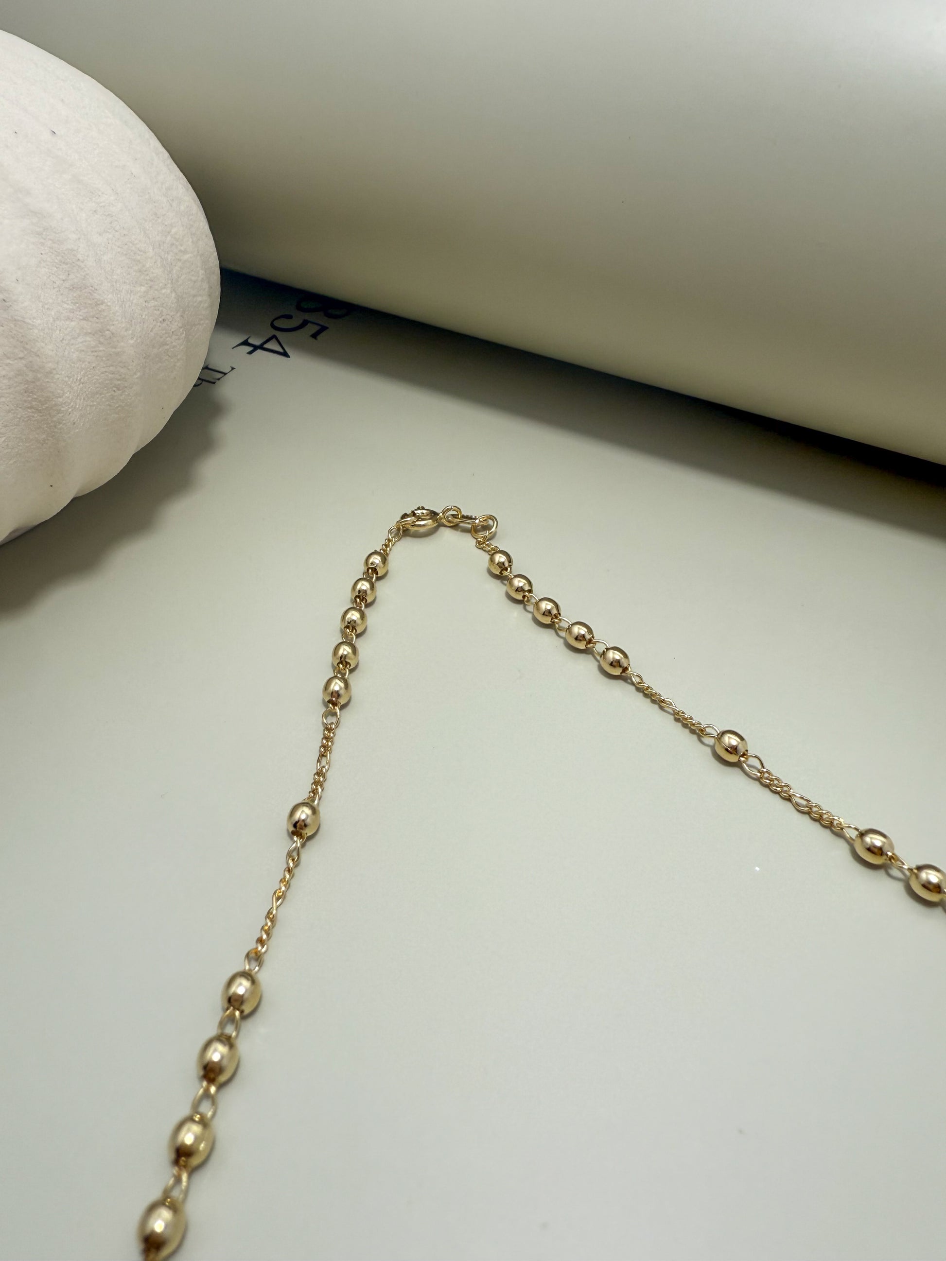 Velani Jewelry Devotion Rosary Necklace