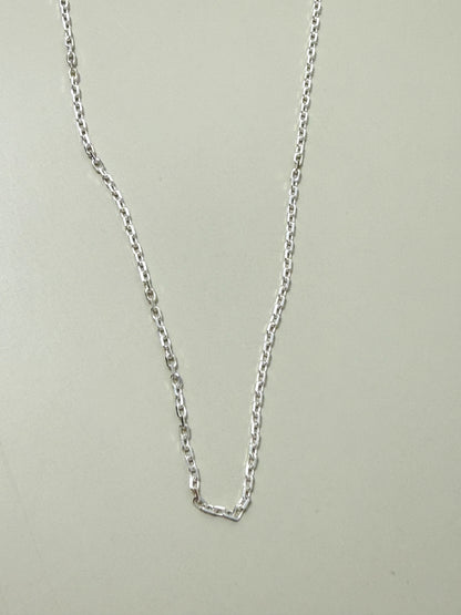 Velani Jewelry Diamond Cut Cable Chain Sterling Silver