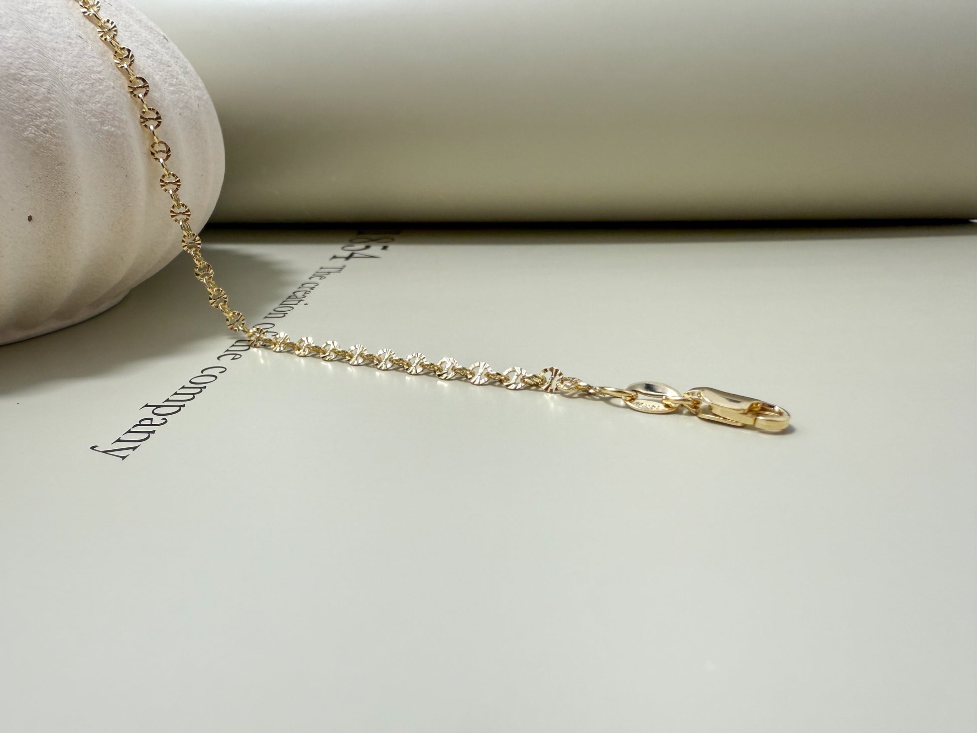 Velani Jewelry Diamond Cut Mariner Bracelet