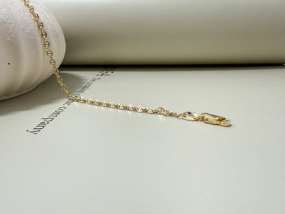 Velani Jewelry Diamond Cut Mariner Bracelet