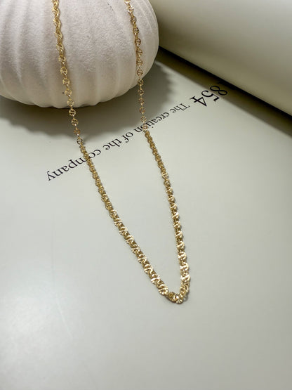 Velani Jewelry Diamond Cut Mariner Chain