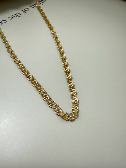 Velani Jewelry Diamond Cut Mariner Chain