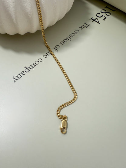 Velani Jewelry Gold Filled Dainty Cuban Bracelet
