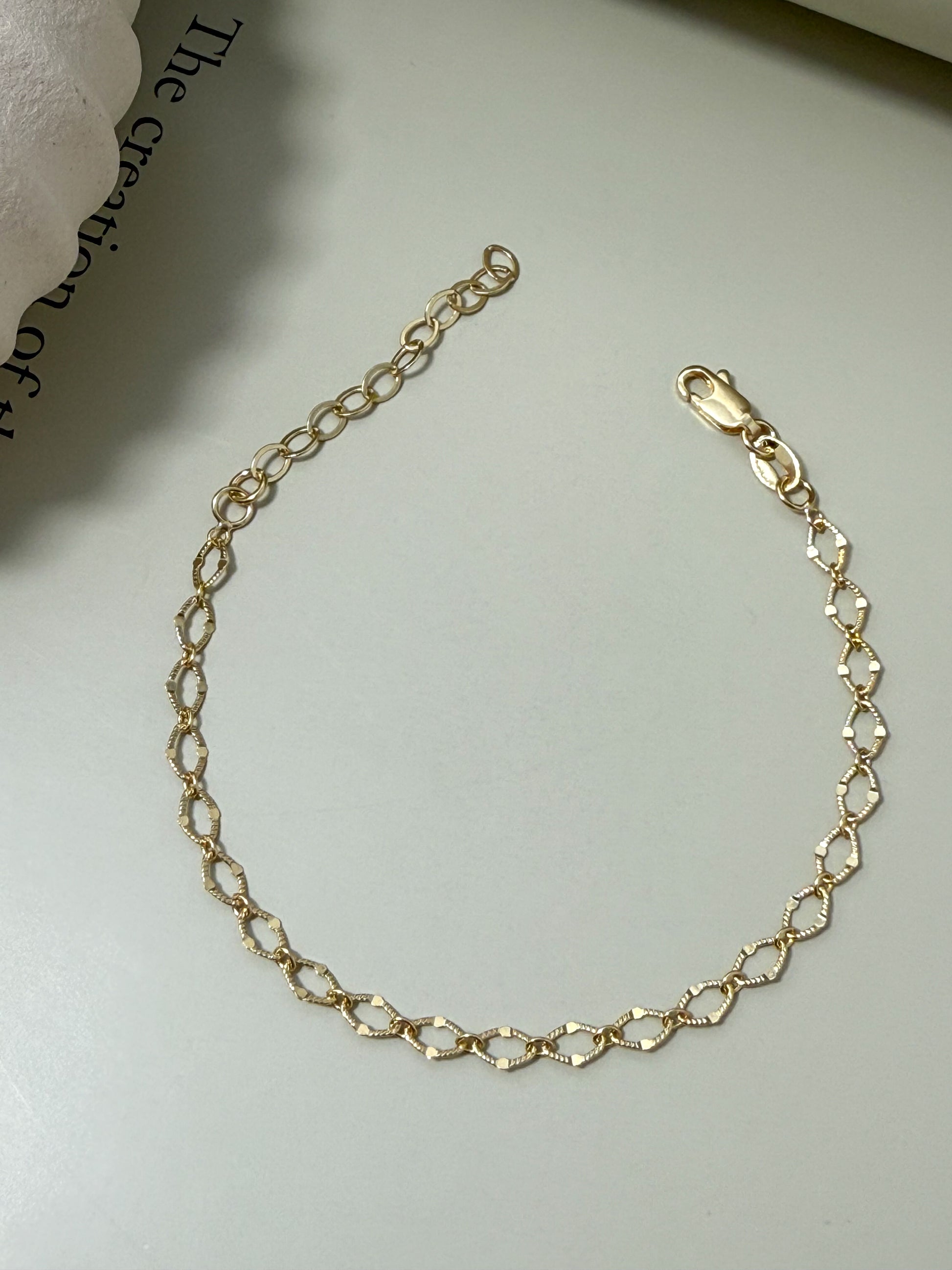 Velani Jewelry Gold Filled Mirrorlink Bracelet