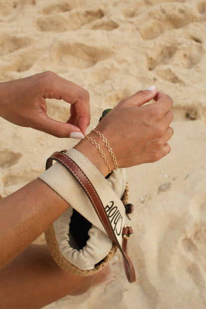 Velani Jewelry Gold Filled Mirrorlink Bracelet