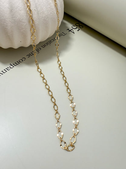 Velani Jewelry Gold Filled Mirrorlink Necklace