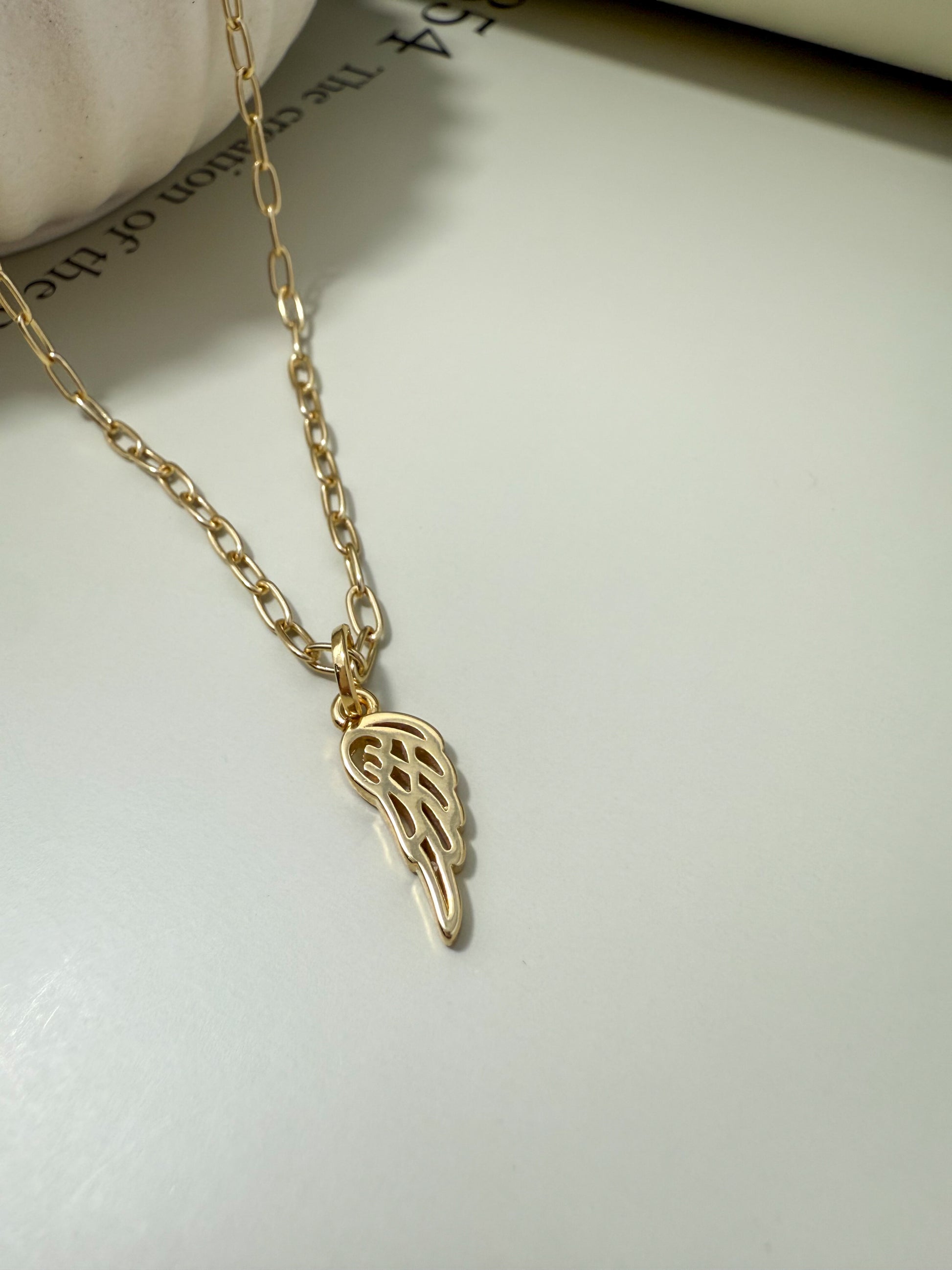 Velani Jewelry Guardian Wing Necklace