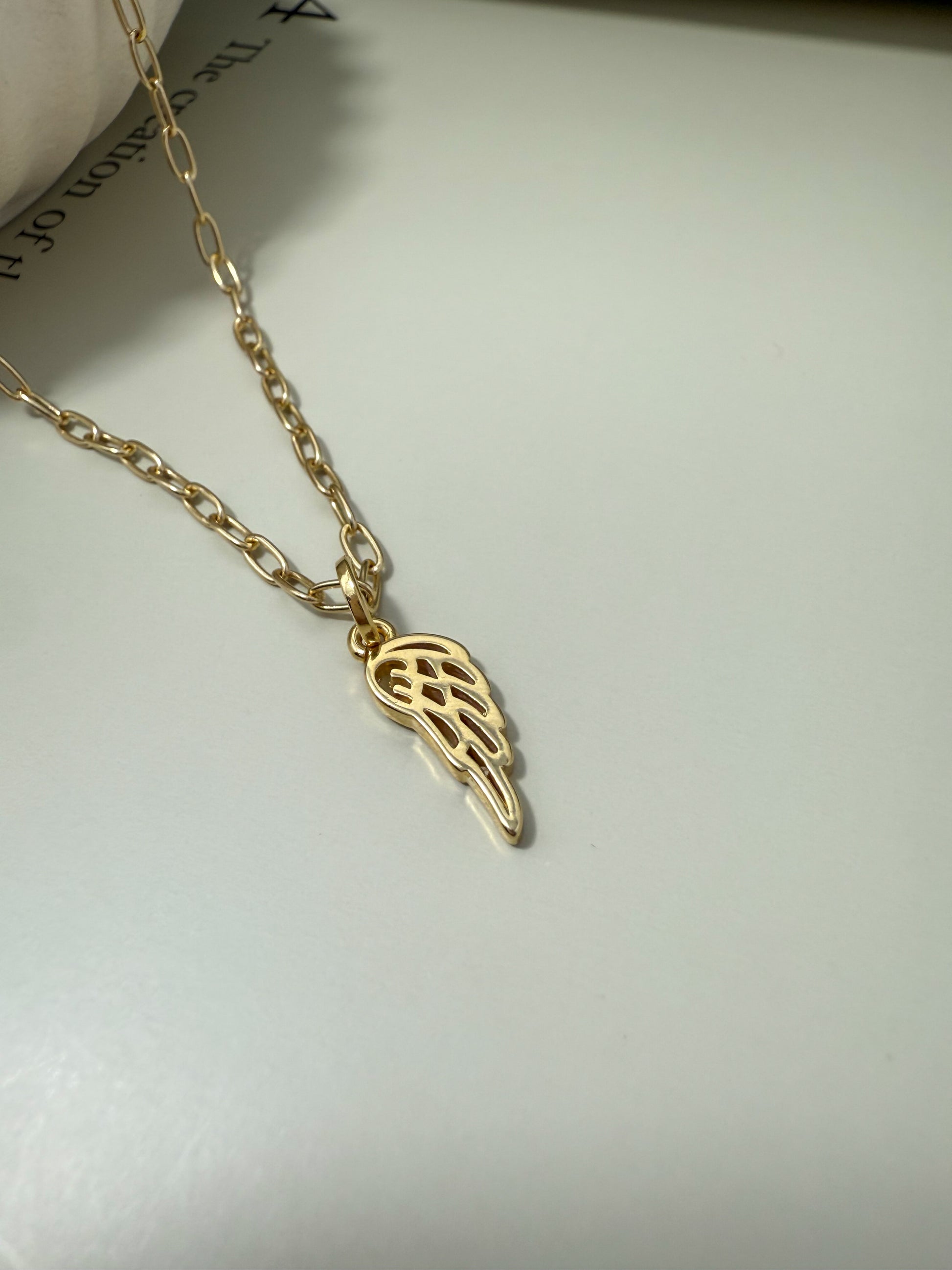 Velani Jewelry Guardian Wing Necklace