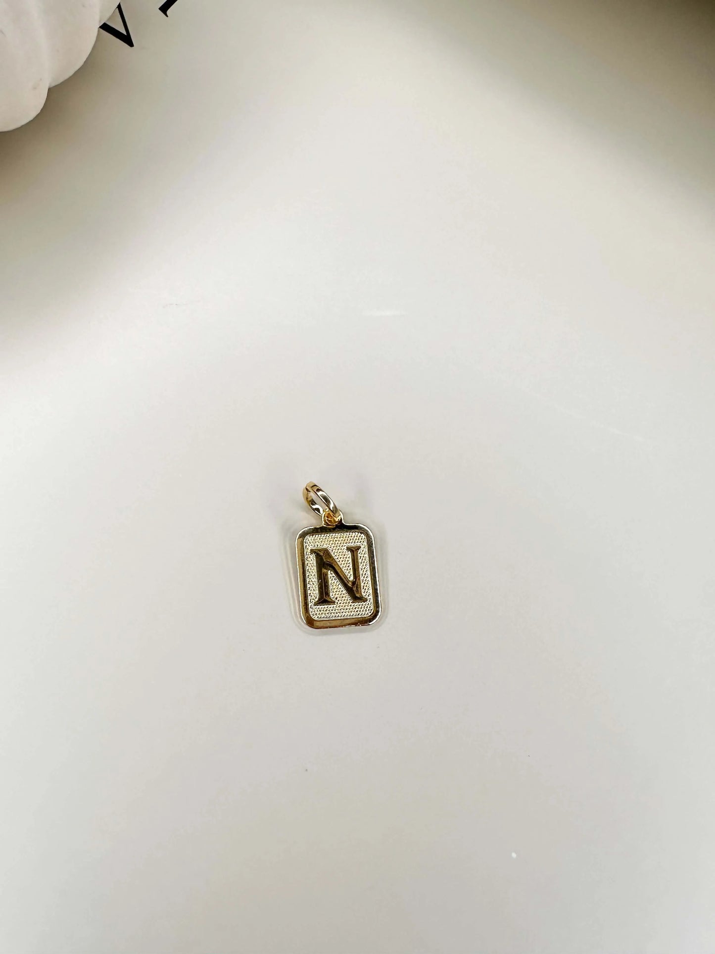 Velani Jewelry Initial Letter Pendants