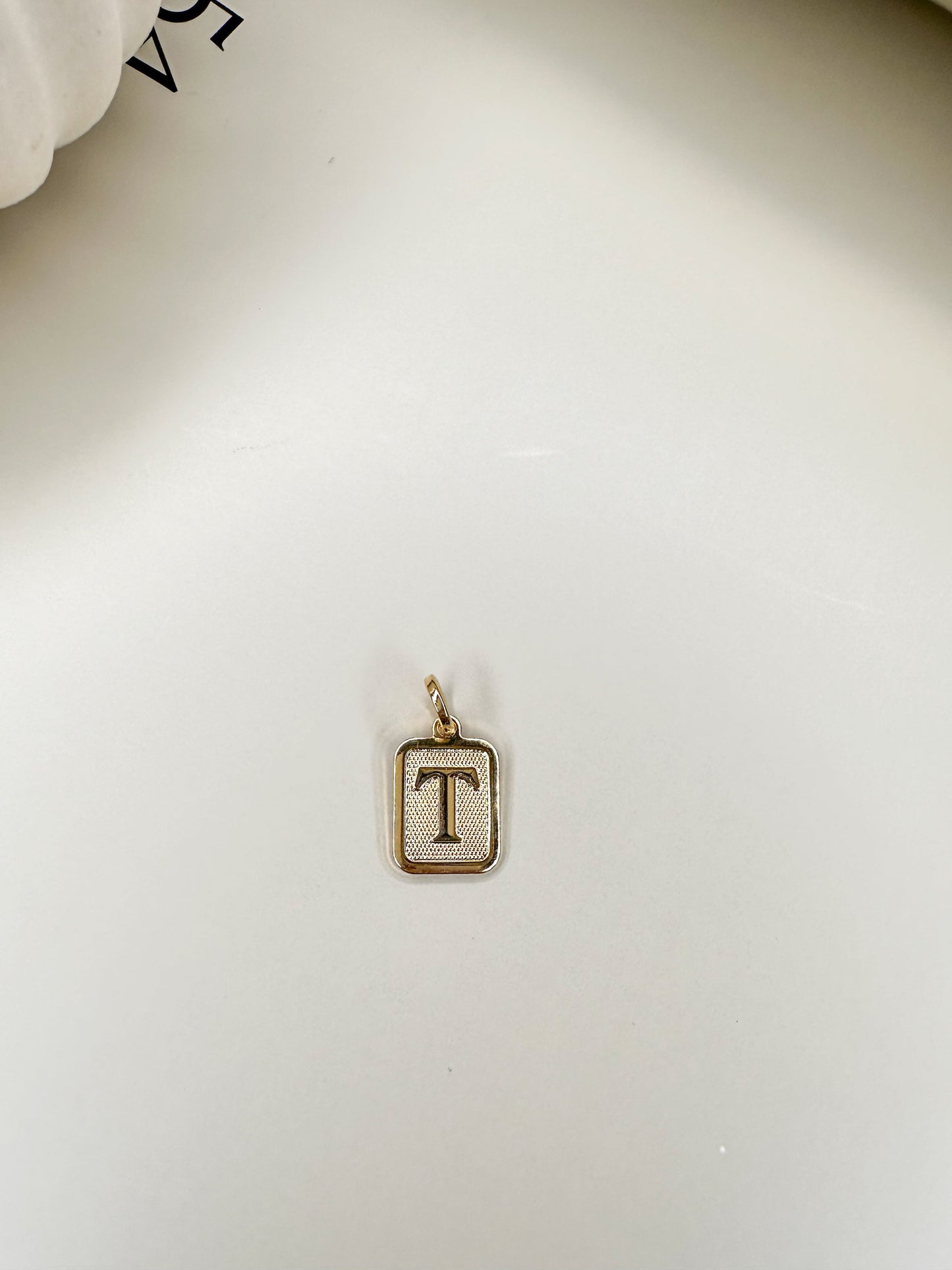 Velani Jewelry Initial Letter Pendants