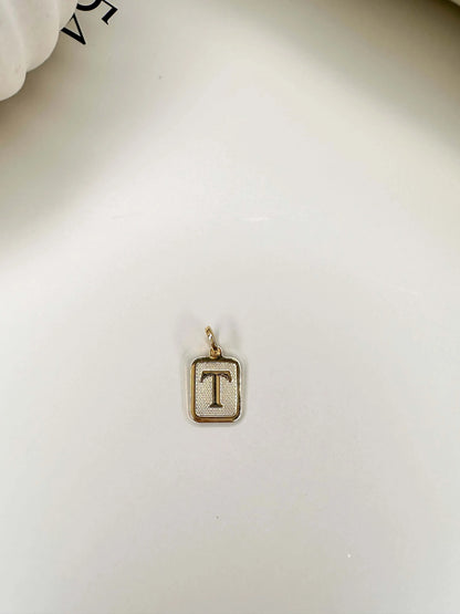 Velani Jewelry Initial Letter Pendants