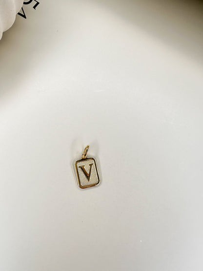 Velani Jewelry Initial Letter Pendants