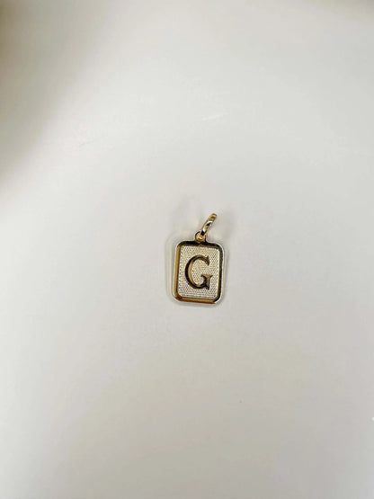 Velani Jewelry Initial Letter Pendants