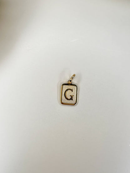 Velani Jewelry Initial Letter Pendants