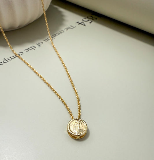 Velani Jewelry Lady of Guadalupe Necklace