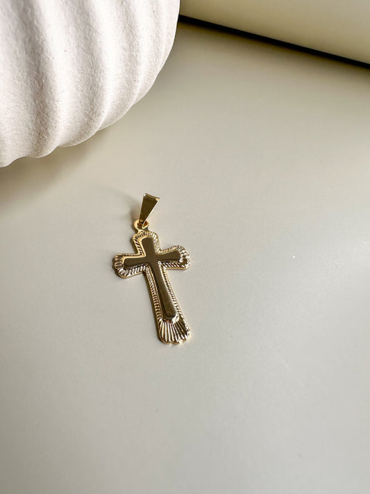 Velani Jewelry Luz Cross Pendant