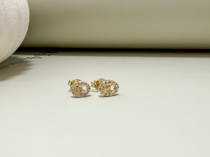 Velani Jewelry Mariner Pavé Stud Earrings