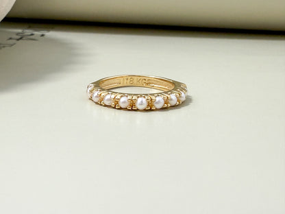 Velani Jewelry Mini Freshwater Pearl Ring