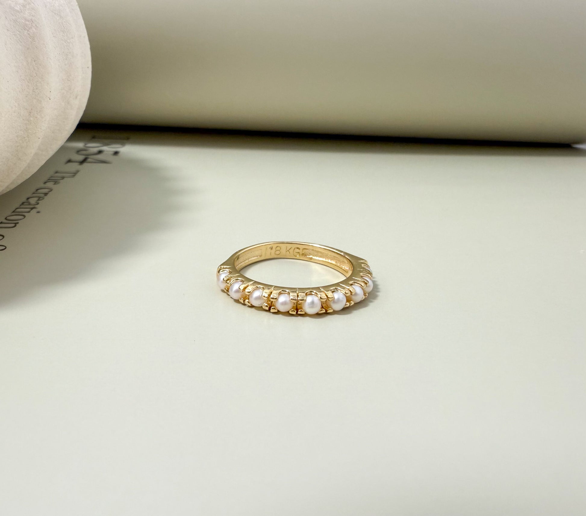 Velani Jewelry Mini Freshwater Pearl Ring