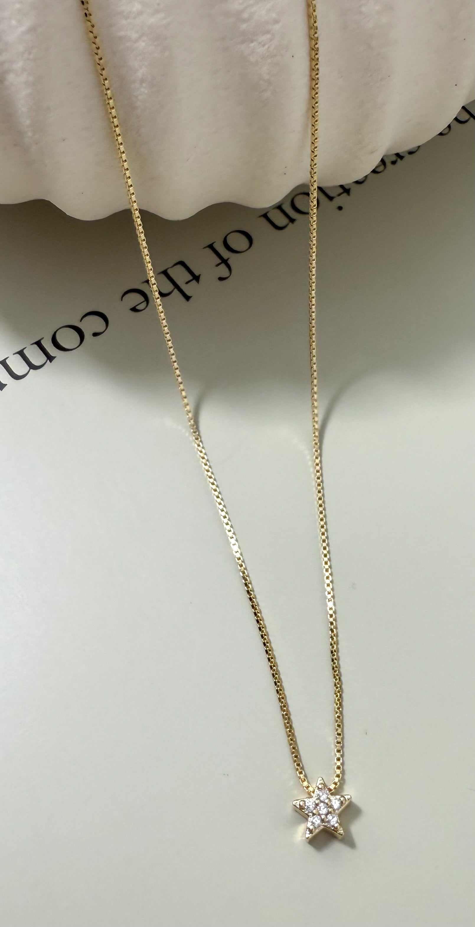 Velani Jewelry Mini Star Necklace