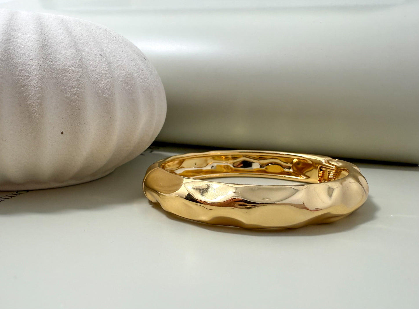 Velani Jewelry Molten Bangle Bracelet