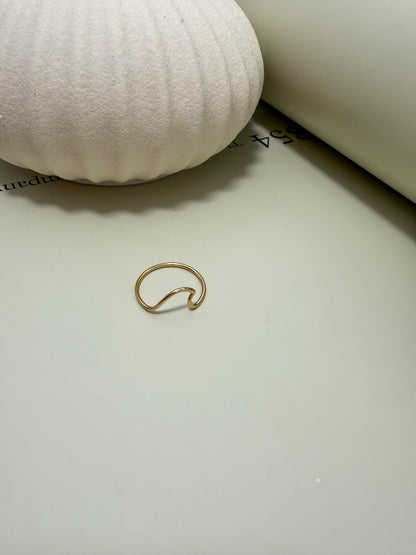 Velani Jewelry Ocean Wave Ring