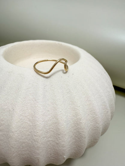 Velani Jewelry Ocean Wave Ring