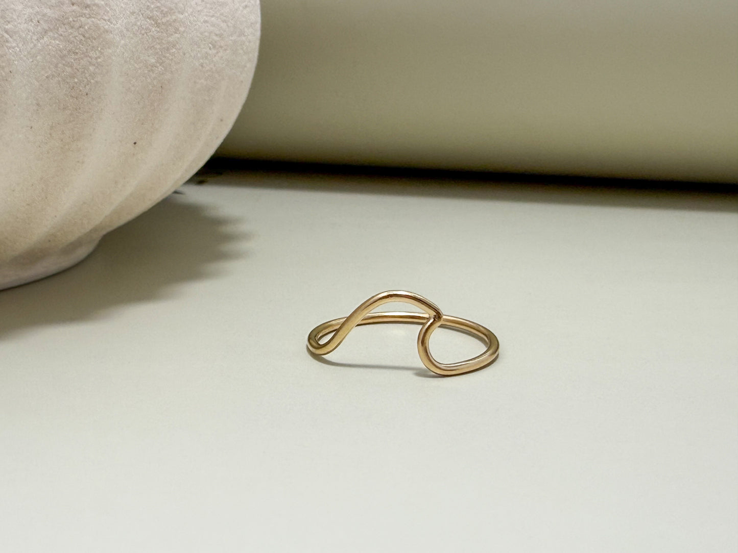 Velani Jewelry Ocean Wave Ring