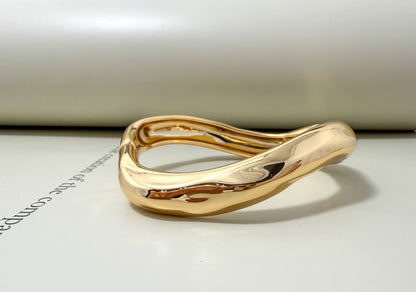 Velani Jewelry Organic Contour Bangle Bracelet