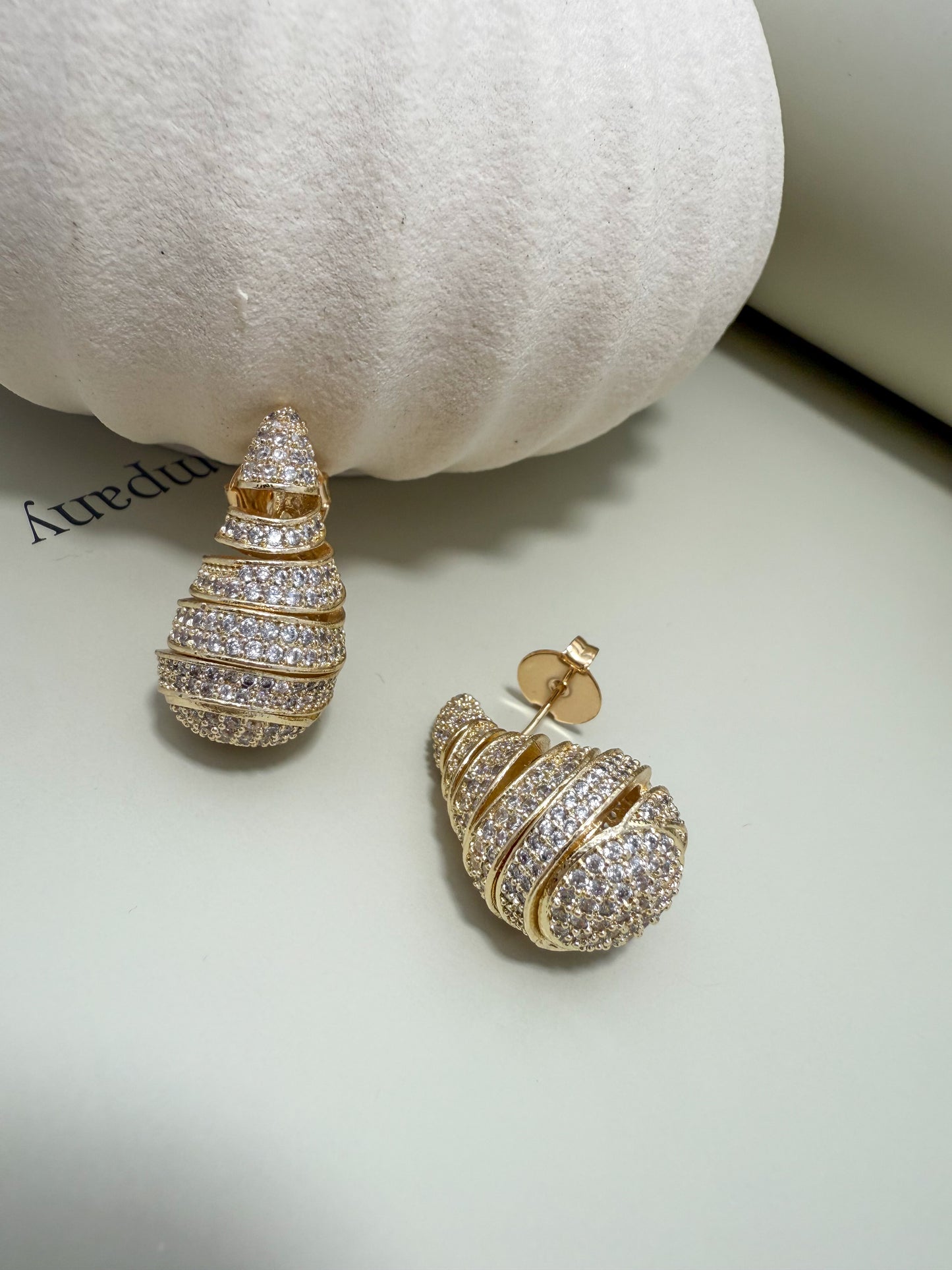 Velani Jewelry Pavé Drop Earrings
