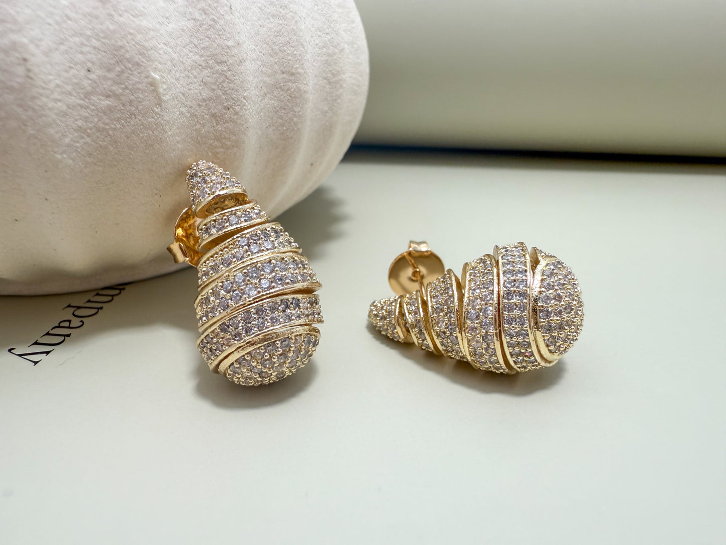 Velani Jewelry Pavé Drop Earrings